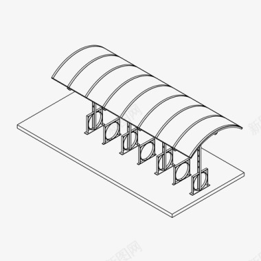 行车安全标语自行车架自行车锁图标图标