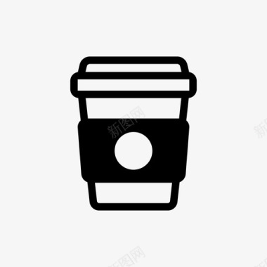 外卖咖啡美式咖啡卡布西诺图标图标