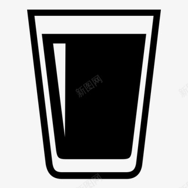 玻璃钢饮料自助餐厅图标图标