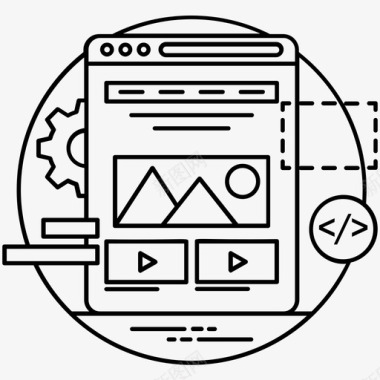 员工模板网页网页开发网页图标图标