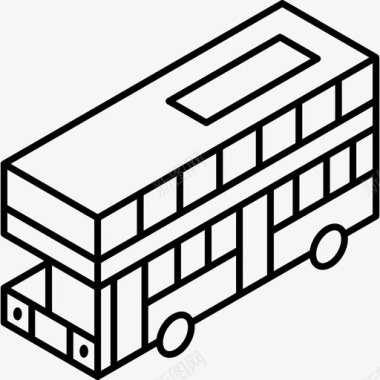 汽车故障图标公共汽车运输等距运输图标图标