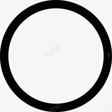 圆形形状实用程序轮廓图标图标