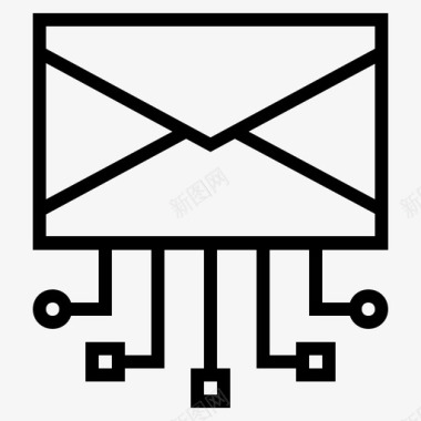 电子邮件客户端电子邮件电子邮件客户端电子邮件服务图标图标