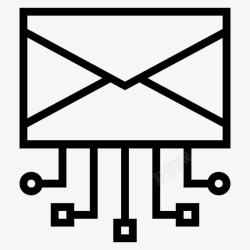 电子邮件客户端电子邮件电子邮件客户端电子邮件服务图标高清图片