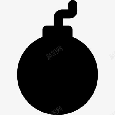 炸弹武器游戏填充物图标图标