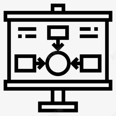 信息安全报告演示文稿业务图表图标图标