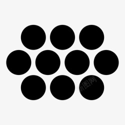 圈数十点圈数图标高清图片