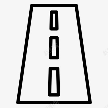 矢量公路道路公路运输图标图标