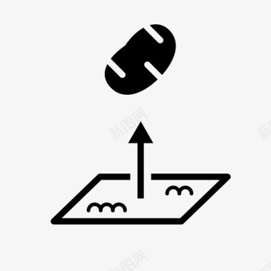 新品种马铃薯马铃薯产量作物产量收成图标图标