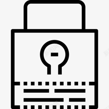 防病毒密码防病毒和安全设置线性图标图标