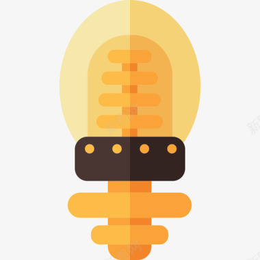 灯泡技术蒸汽朋克元素图标图标