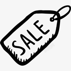 图标2价格走势价格标签购物元素2黑色图标高清图片