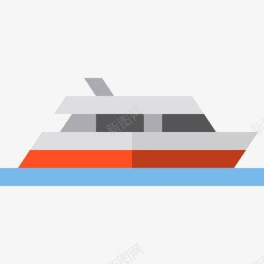 旅游主题图标游艇交通工具旅游系列2图标图标