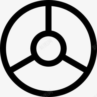 主图素材饼图业务集合4线性图标图标