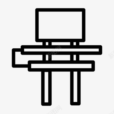 学习作业的学生矢量学校教育图标图标