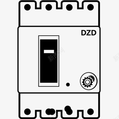 京东主动力柜主断路器图标