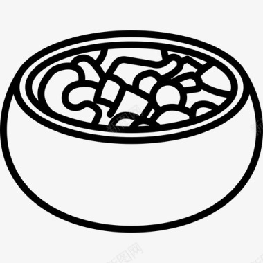 面包汤食物德国菜图标图标