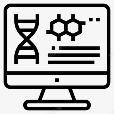 遗传遗传学生物学计算机图标图标