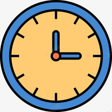钟表工器具办公用品图标图标
