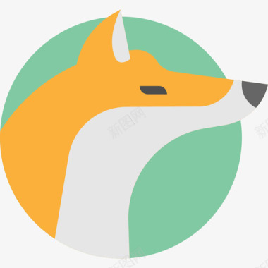 狐狸宝宝狐狸动物动物收藏图标图标