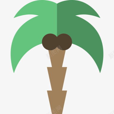春节旅游棕榈树自然旅游系列2图标图标