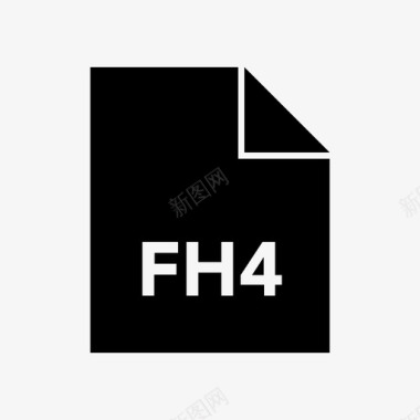 RAW格式文件格式glyph粗体fh4图标图标