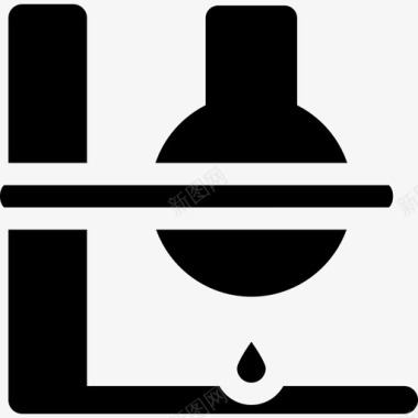 配方科学的图标烧瓶科学研究套装灌装图标图标