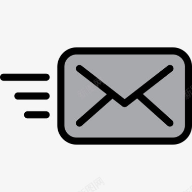 电子邮件商务套餐2蓝色图标图标
