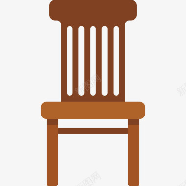 椅子家居元素平板图标图标