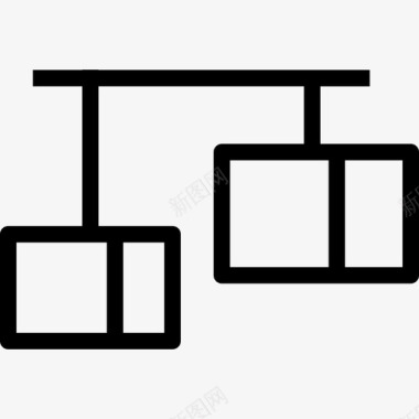 元件设计灯具家用和家具元件线性图标图标