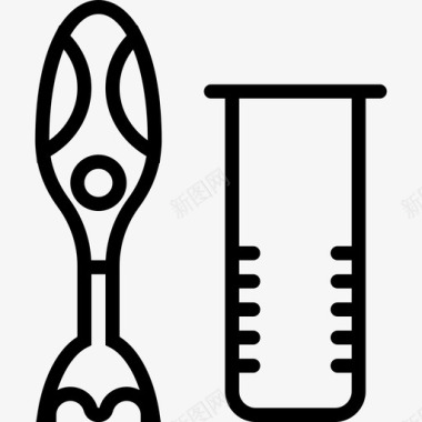 面粉搅拌机搅拌机家用直线式图标图标