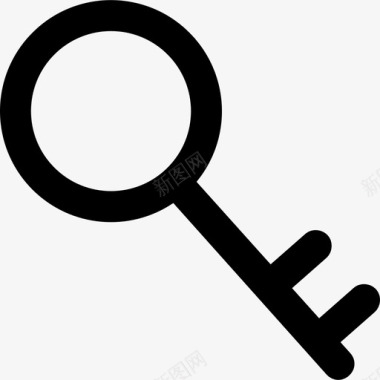 圆形火焰图标钥匙安全图标集合粗体圆形图标