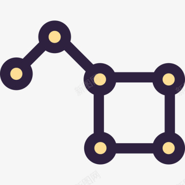 大熊座太空图标集颜色图标
