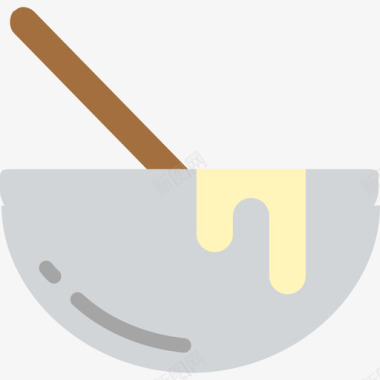 碗烹饪套装扁平图标图标