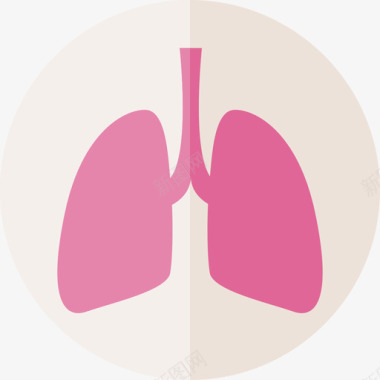 肺医学人体图标图标