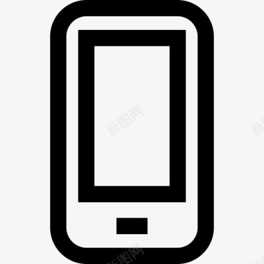 智能手机智能手机设备线性图标图标