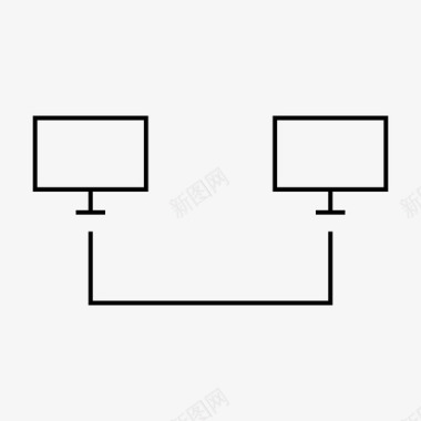 链接断裂连接互联网链接图标图标