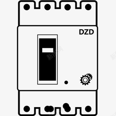 主图标动力柜主断路器A图标