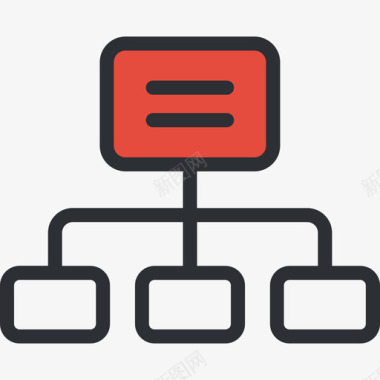 网络网络商务收藏6红色图标图标