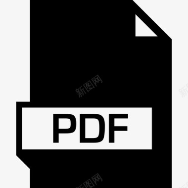 pdf画册Pdf文件名glyph填充图标图标