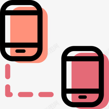 红米智能手机智能手机彩色桌面和小工具资产图标图标