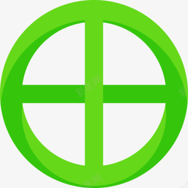 帽子符号十字架信仰符号扁平图标图标