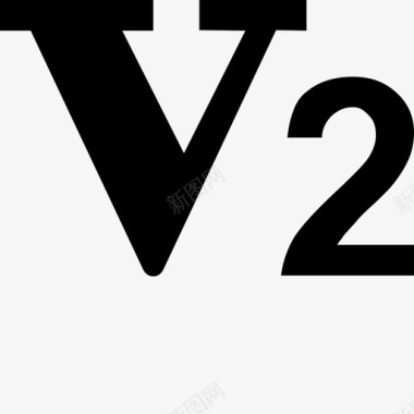 V艺术字v2图标