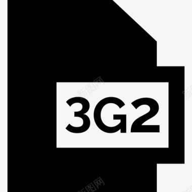 图标2我的文件3g2文件格式集合填充图标图标