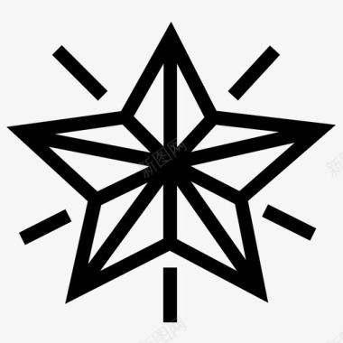 星光背景素材明星明星形象星光图标图标