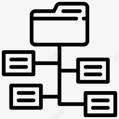 实惠共享文件共享计算机数据图标图标