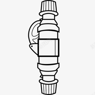 工业水处理工业连接器图标
