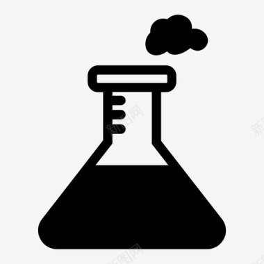 烟雾探测器化学实验室科学图标图标