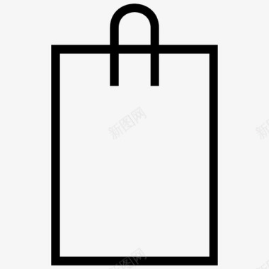 购物袋商场图标图标