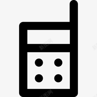 小米系列手机智能手机工业图标系列粗体圆形图标